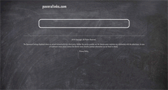 Desktop Screenshot of paveralinks.com